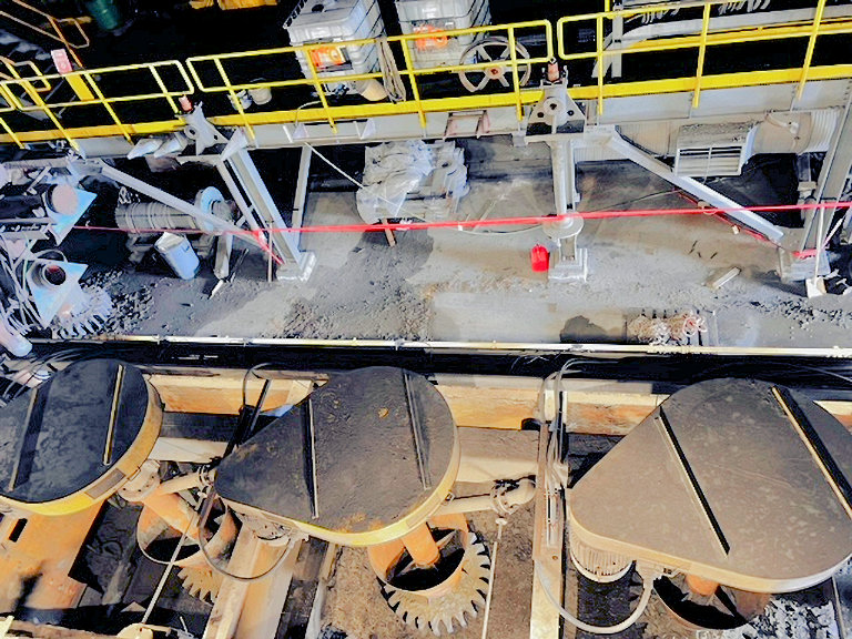 3 Units -banks Of 3-cell Metso Model Dr-500 Flotation Cells)